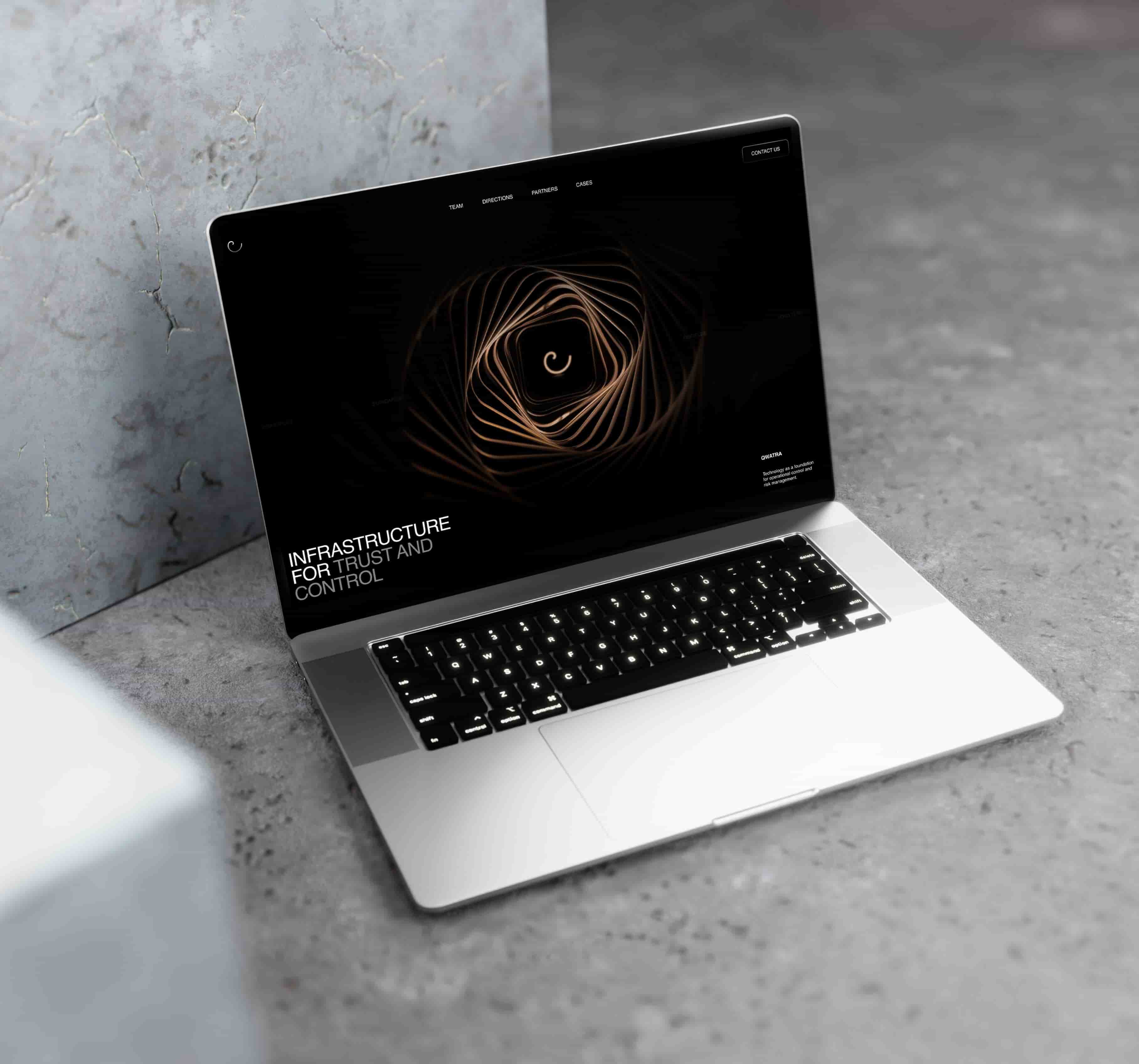 Webways case for Qwatra — website development