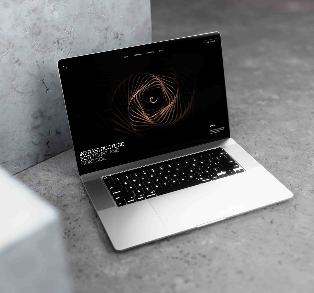 Webways case for Qwatra — website design and development